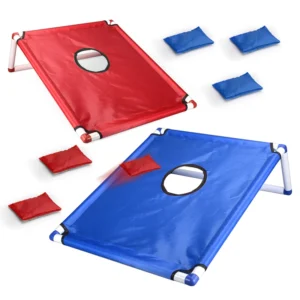 Cornhole Set with 1 Cornhole Game Board and 6 Bean Bags