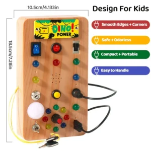LED light busy board  switch power board light button