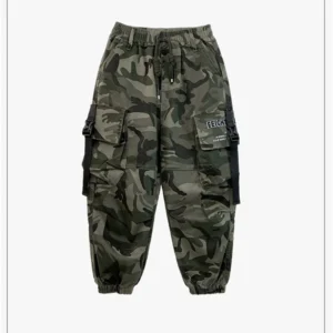 Spring Autumn Kids Boy Casual Camouflage Jogger