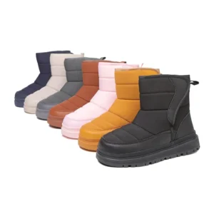 Warm Kids Snow Boots Plush High Top Anti-Slip
